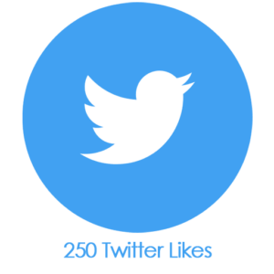 Buy 250 Twitter Likes PayPal
